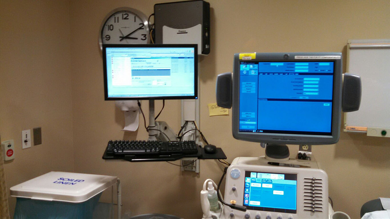 healthcare facilities and hospitals audiovisual systems