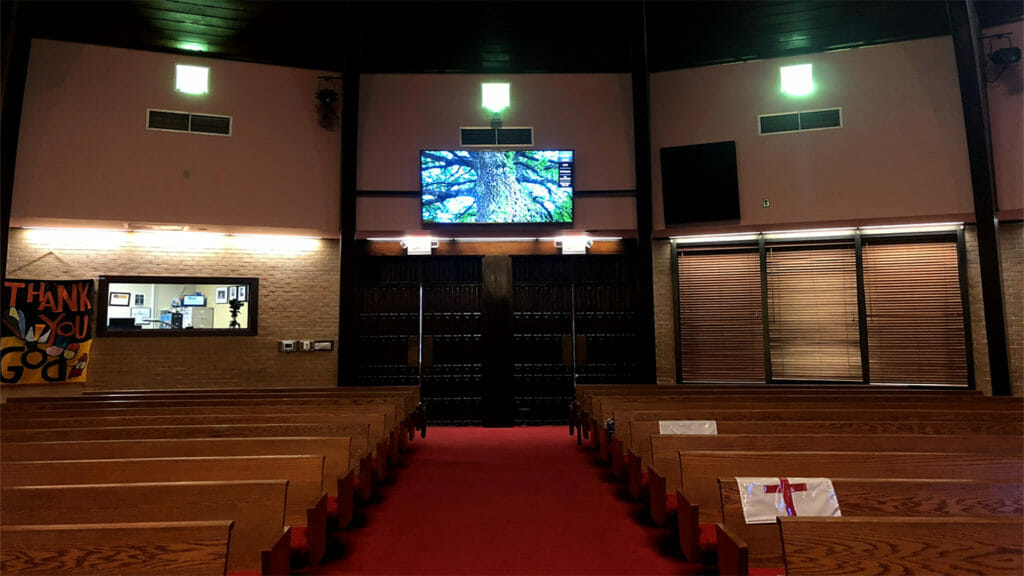 audio visual and live streaming services for churches